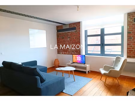 appartement t3 terrasse esprit loft