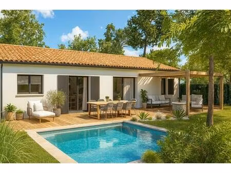 vente maison à construire 80 m² castres-gironde (33640)