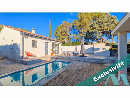 maison 4 pièces 86m2 sur terrain 400m2 avec piscine