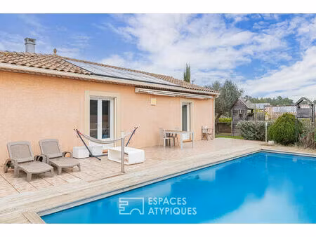 villa de plain-pied avec piscine et studio indépendant - carcassonne-montlegun.