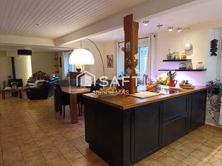 vente maison 7 pièces 138 m² montjoi (11330)