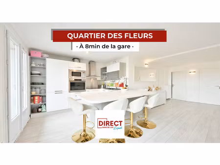 quartiers des fleurs - appartement 3p + balcon + cave