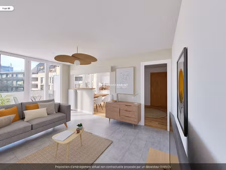 appartement chambery 3 pièce(s) 64 m2