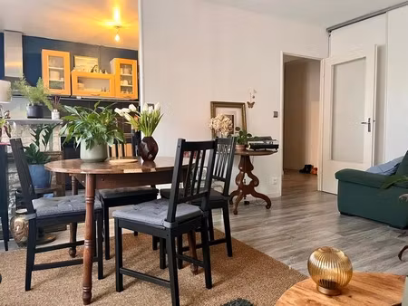 appartement 3 pièces 65 m² loué – immeuble récent – nantes beaulieu