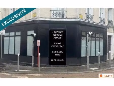 vente commerce 1 pièce 195 m² montreuil (93100)
