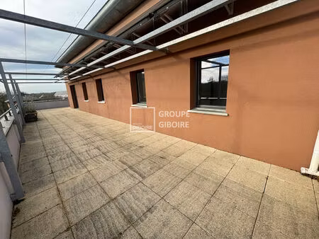 a vendre - agence giboire pace - appartement t5 - 119m² avec toit terrasse centre de morde