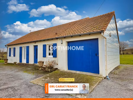 maison de plain-pied de 98 m² sur 2361 m² de terrain sur le grand bourg (23)
