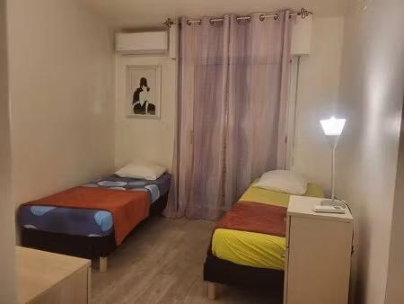 nice - deux pieces meublees avec grande terrasse