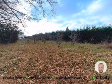 terrain constructible à vendre