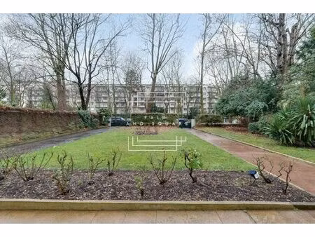 apt 3p/2ch - hopital americain - rdc sur verdure