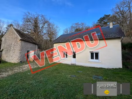 maison ancienne restaurée - 3 pièces - 79 m² - grange - terrain 1530 m²