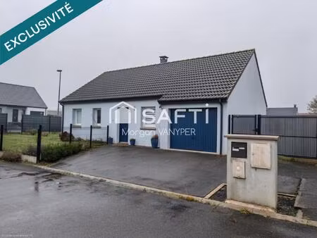 plain-pied récent avec jardin et garage