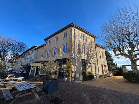 brindas centre village - maison de vilage 175 m2 ( logement + commerce + cave + jardin )