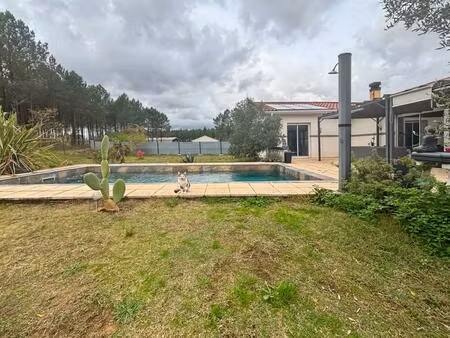 spacieuse maison à luxey avec piscine et jardin