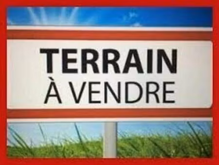 terrain constructible à vendre