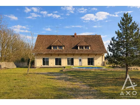 vente maison fontenay sur loing  223m² 8 pièces 241 000€ avec garage