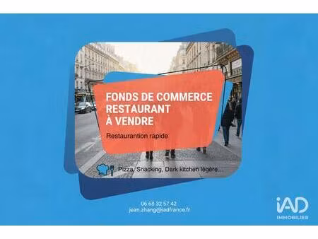 vente restaurant 30 m²