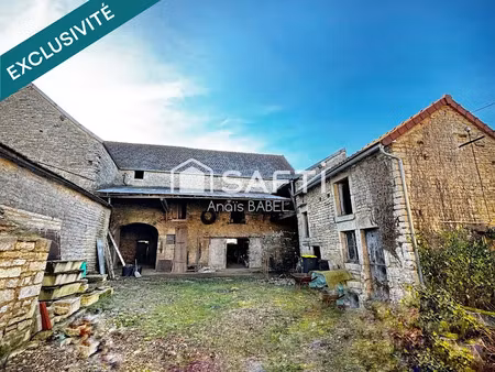 vente maison 5 pièces 179 m² à cerilly (21330)  59 000 €