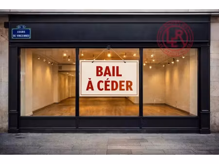 paris 12ème - quartier bel-air – cour de vincennes - cession de droit au bail