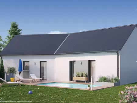 vente maison neuve 5 pièces 98 m² à vallères (37190)  225 353 €