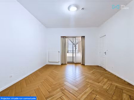 appartement te koop in sint-jans-molenbeek met 2 slaapkamers