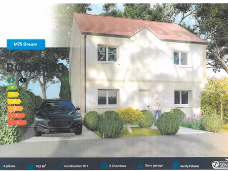 vente maison neuve 4 pièces 103 m² à vaudoy-en-brie (77141)  263 866 €
