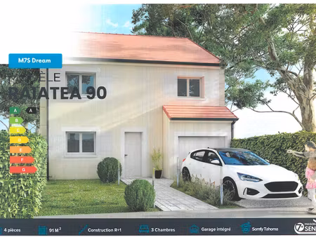 vente maison neuve 4 pièces 90 m² à vaudoy-en-brie (77141)  266 780 €