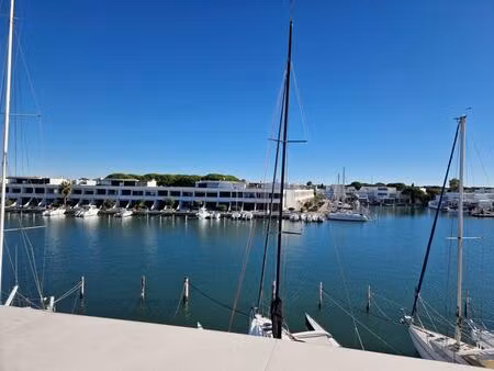superbe marina 3 pièces de 46 m² avec parking privatif  cave  grande terrasse et...