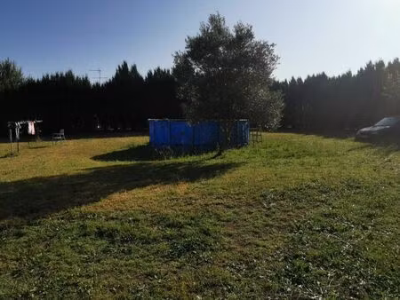 vente terrain 1000 m² toulenne (33210)