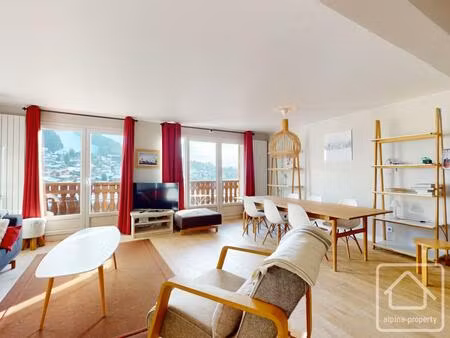 splendide duplex 3 chambres et un coin montagne  rénové  avec vue imprenable au cœur des c