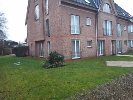 gelijkvloers appartement te huur in merelbeke-melle