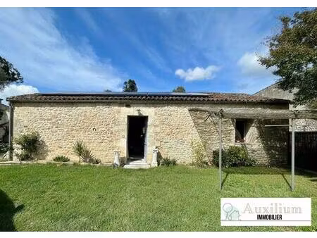 maison en pierre plassac (33390)