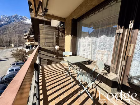 vente appartement 1 pièces 30m2 pelvoux 05340 - 86000 € - surface privée