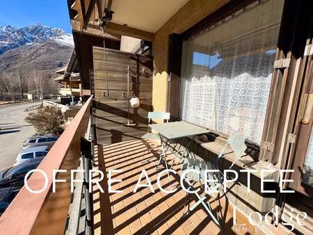 vente appartement 1 pièces 31m2 pelvoux 05340 - 86000 € - surface privée