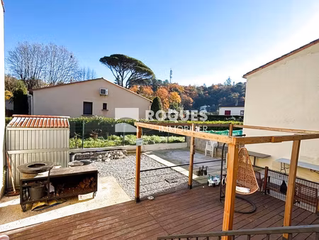 a vendre  lamalou les bains   villa de 73 m2 sur un terrain