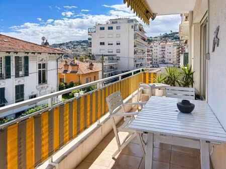 nice / st maurice - t2 meublé + garage - 1 650€/mois cc