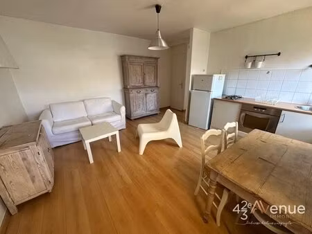 quartier badouillère/ursules t1 bis meublé