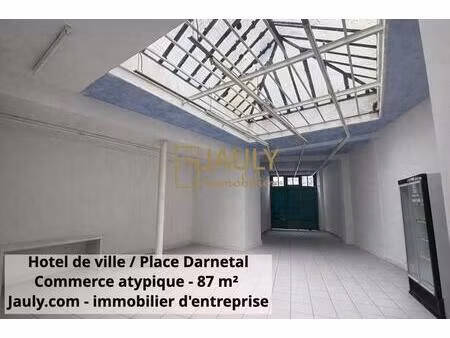 commerce 100 m² hyper centre ville