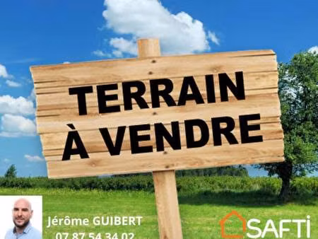 terrain constructible à vendre