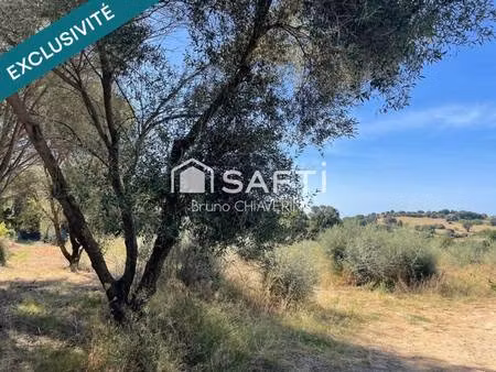 terrain constructible viabilisé à vendre