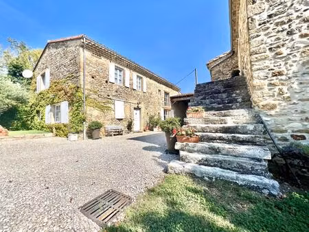 vallée de la drôme - propriété avec 2 habitats