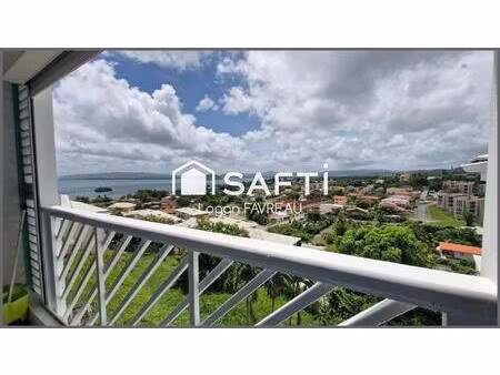 appartement t2 vue mer avec terrasse – trois-îlets bourg