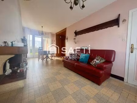 maison 3 chambres avec jardin et garage à arras