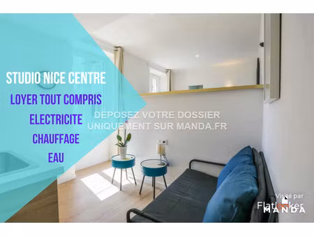 nice - logement toutes charges incluses