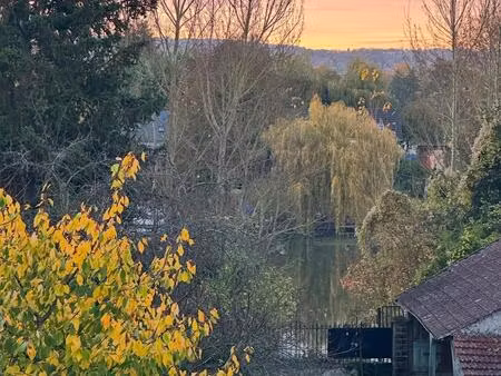 maison de caractère avec revenus locatifs - bord de seine - proche parc du vexin