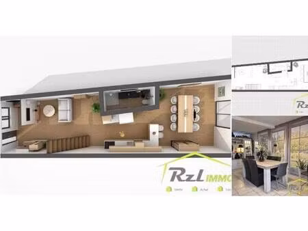 maison à vendre avec jardin et 2 chambres   mont-sur-marchienne (vbd72370)