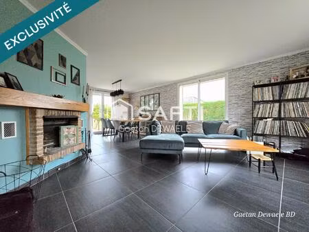 vente maison 8 pièces 140 m² leffrinckoucke (59495)