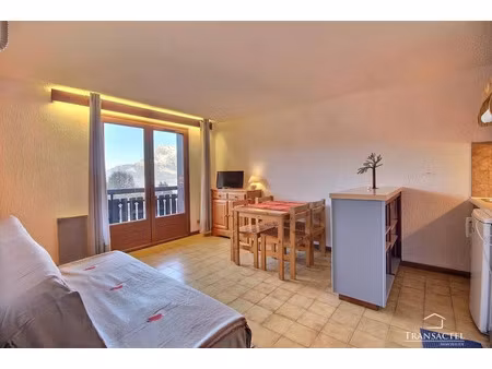 vente appartement 2 pièces 26 m² à saint-gervais-les-bains (74170)  145 000 €