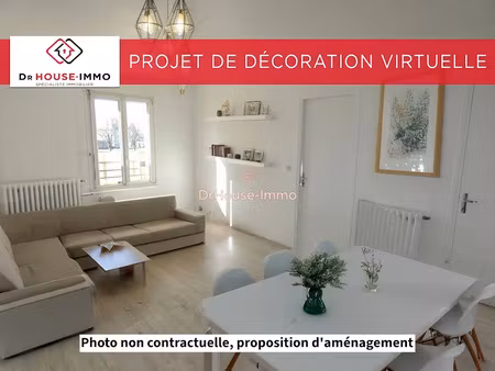 vente appartement 3 pièces 65.44 m² à la couture-boussey (27750)  130 000 €