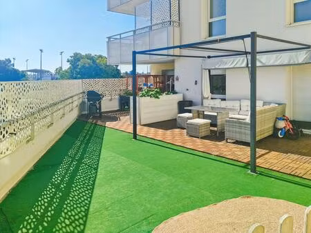 vénissieux : appartement 4p avec terrasse et garage